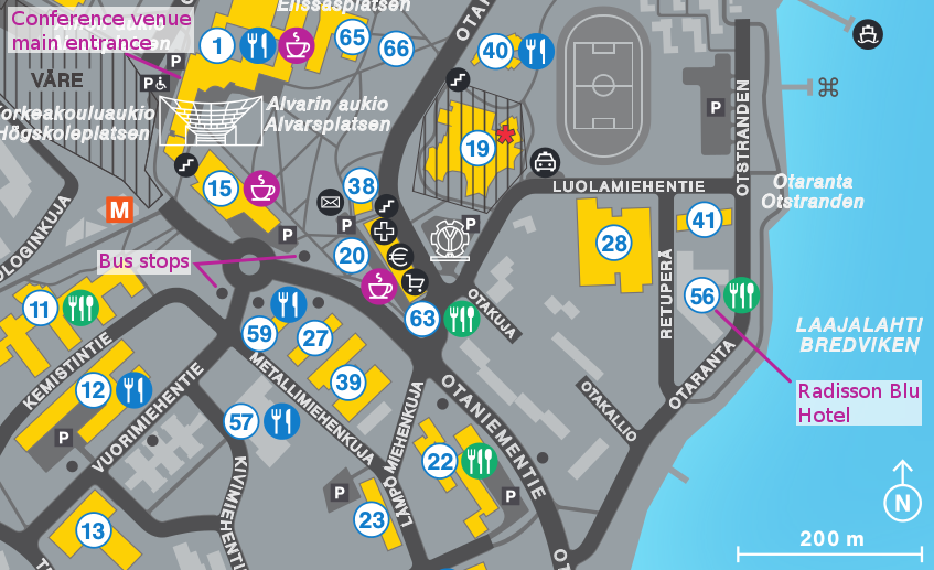 Map of the conference venue